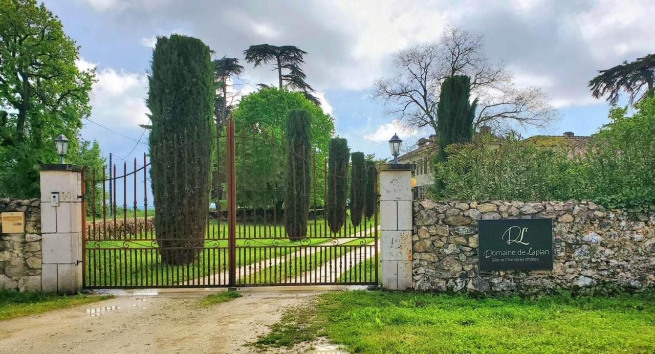 Domaine De Laplan Bed and Breakfast Cezan Exteriör bild